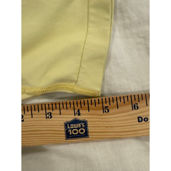 DFYNE High Rise Pull On Ruched Impact Shorts Yellow Women's Size - Picture 7 of 7